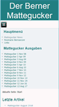 Mobile Screenshot of mattegucker.ch